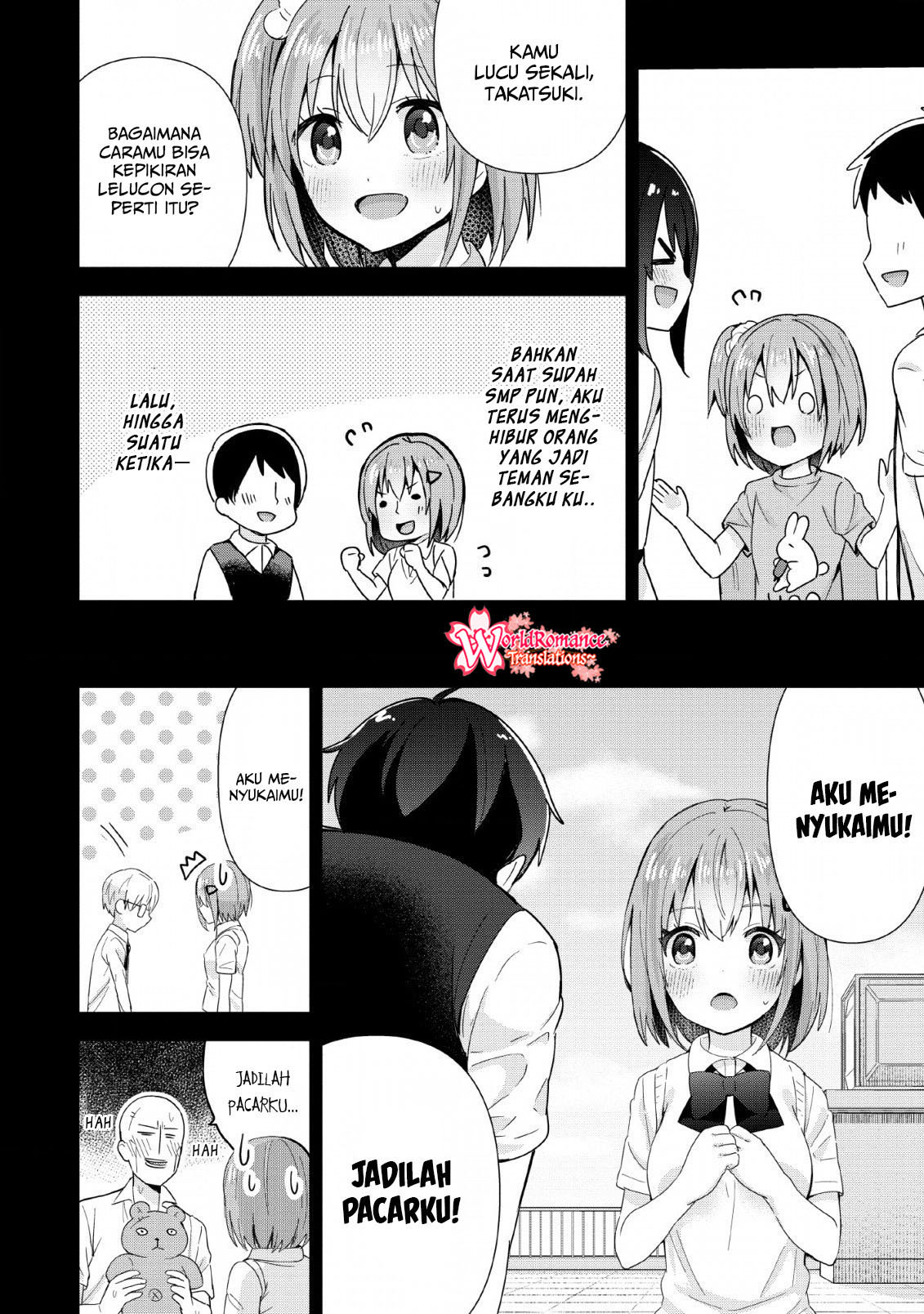 The Cute Girl Sitting Next to Me Is Trying to Make Me Fall in Love With Her as a Way to Ridicule Me, but the Tables Were Turned on Her Before She Knew It Chapter 02 Gambar 5